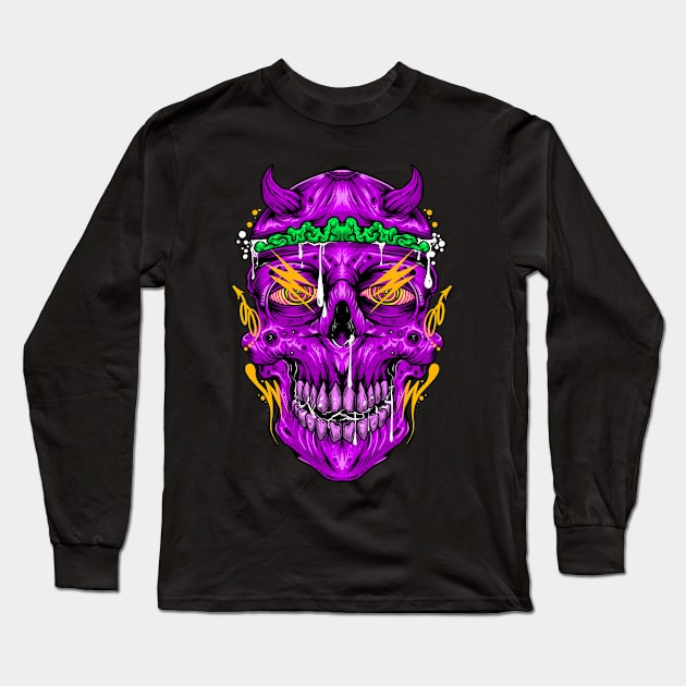 Skunx trippy Long Sleeve T-Shirt by Blunts